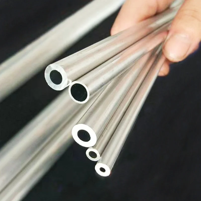 1Pcs Length 200/500mm 6063 Aluminium Pipe OD 5-40mm Colored  Aluminum Alloy Tube Hollow DIY Round Aluminum Tube ID 3-38mm