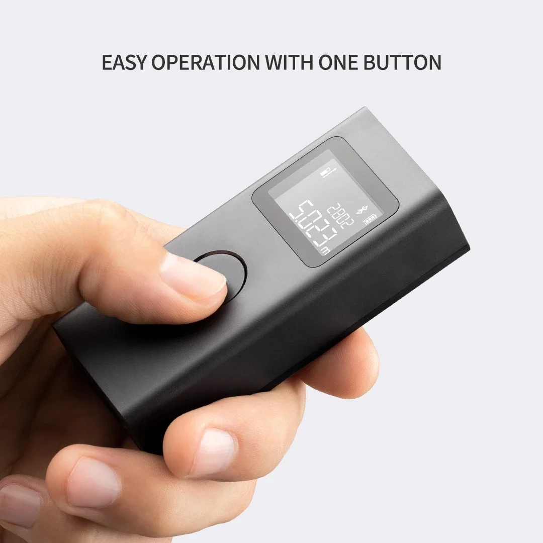 Xiaomi Mijia Smart Laser Rangefinder 3mm Precision 40-meter Measuring Tool Type-C Rechargeable Laser Distance Meter Range Finder