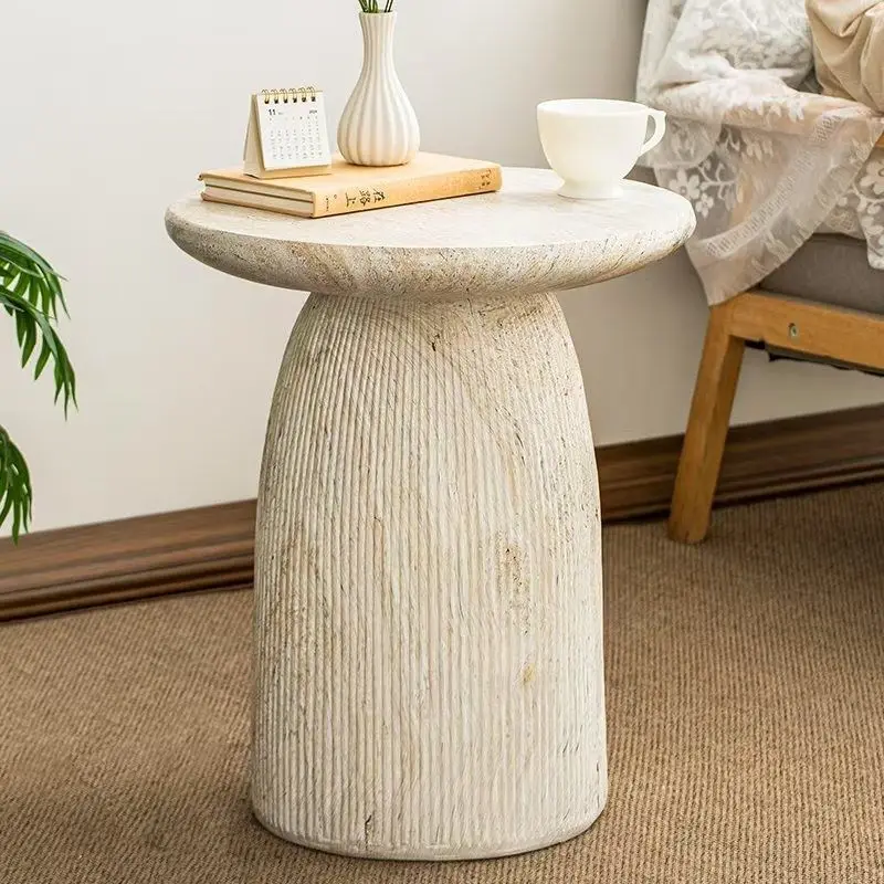 Modern Living Room Sofa Side Table Simple Creative Bedroom Bedside Tables Cafe Art Round Table Home Sofa Side Coffee Tables