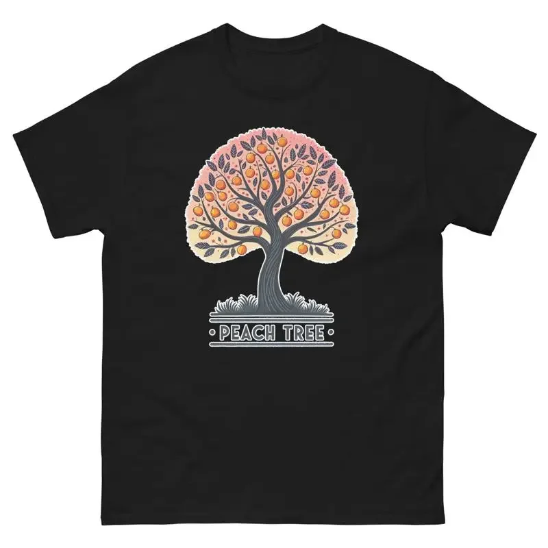 Peach Tree Plant Horticulture Landscaping Gardening T Shirt