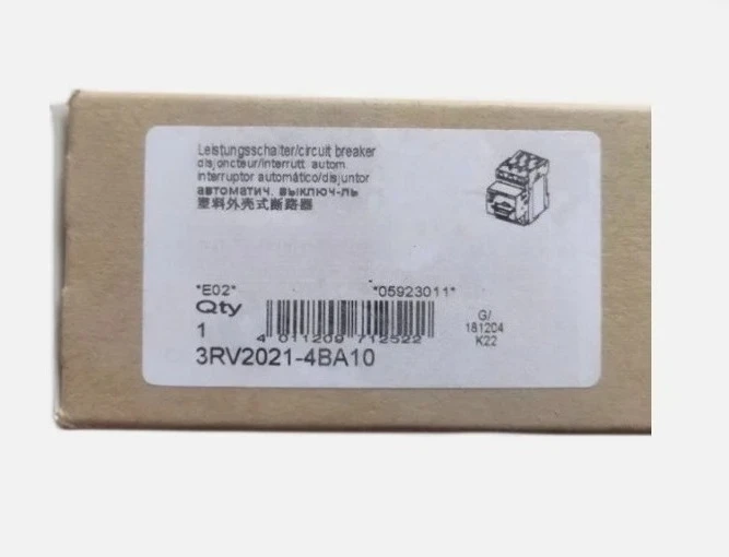 

Brand new orignial 3RV2021-4BA10 3RV2021-4DA10 3RV2021-4AA10 3RV2021-1JA10 circuit Fast delivery