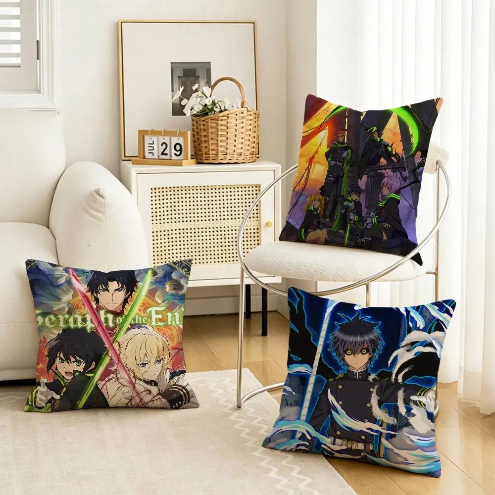 

Anime S-Seraph of the E-End Multi-Size Printed Pillow Covers Home Decoration