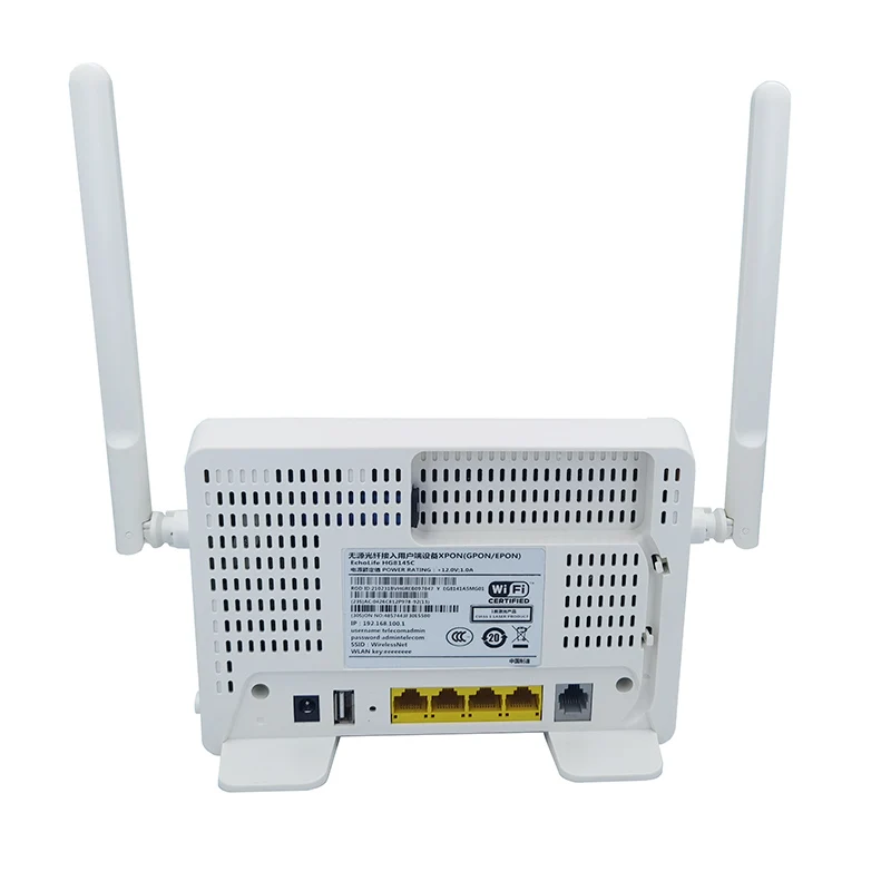 GPON ONU EPON HG8145C 100% Original new ONT termianl with 1GE+3FE+voice+wifi English software compatible