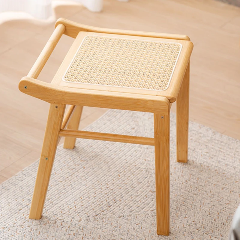 

Outdoor Camping Stool Gotchic Girl Square Wood Stool Nordic Modern European Plegables Ahorradores De Espacio Garden Furniture