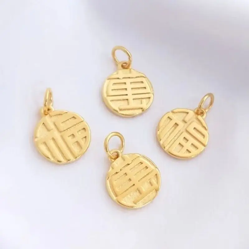 

Vietnam Shajinfu Brand Blessing Pendant Lucky Nafu Bracelet Diy First Jewelry Pendant K167