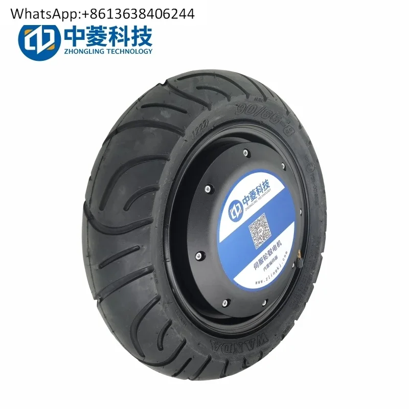 

Высокоточный внедорожный робот Zhongling Technology с 13-дюймовым мотор-колесом, надувной шиной и 4096-линейным энкодером