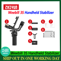 ZHIYUN Weebill 3S Cameras Gimbal 3-Axis Outdoor Handheld Stabilizer For Canon/Sony/Panasonic/Nikon DSLR Mirrorless Cameras