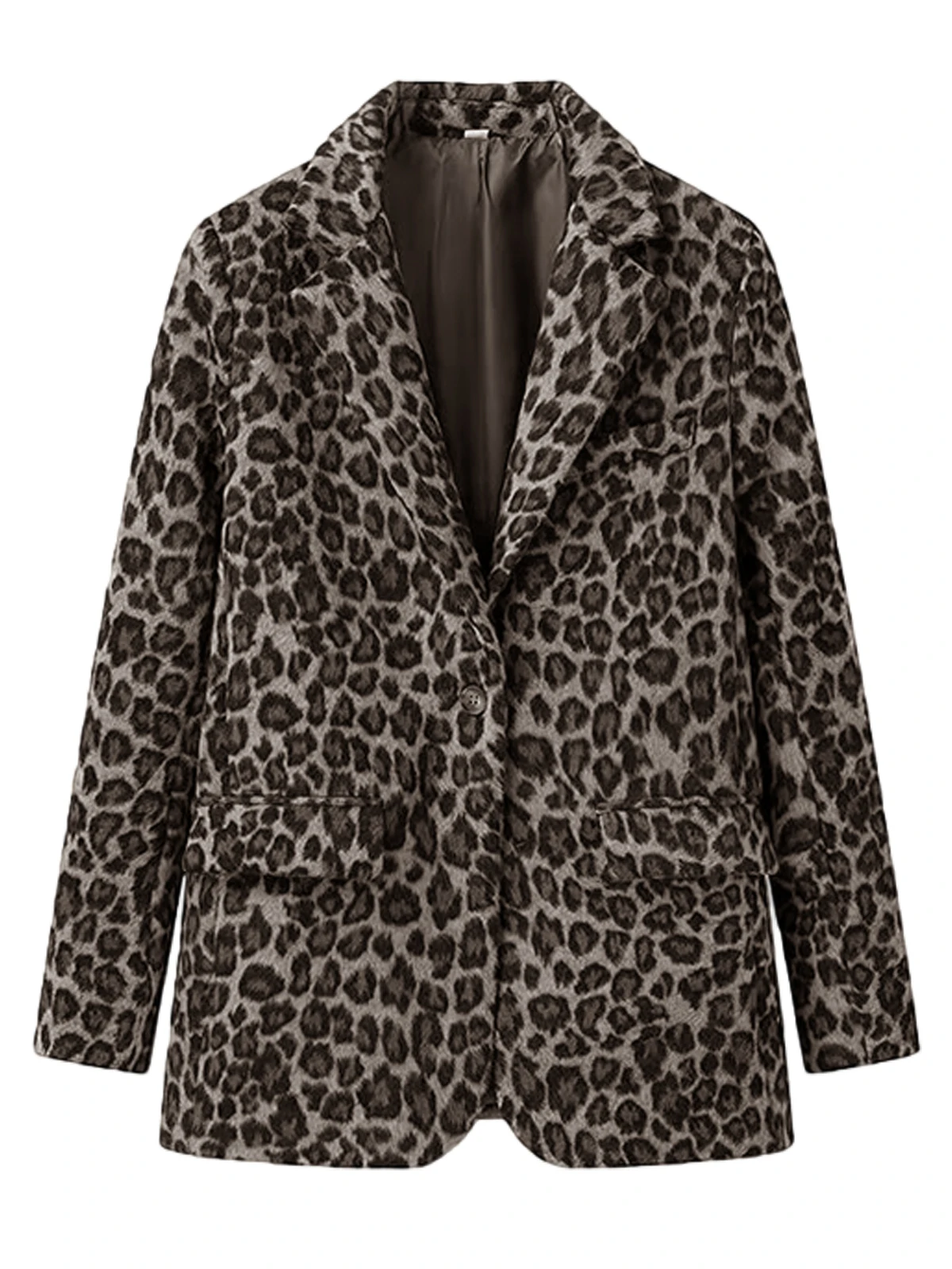 

Mens Blazer Hipster Leopard Print Tuxedo Luxury Notched Lapel Slim Fit Stylish Sport Coats Jacket