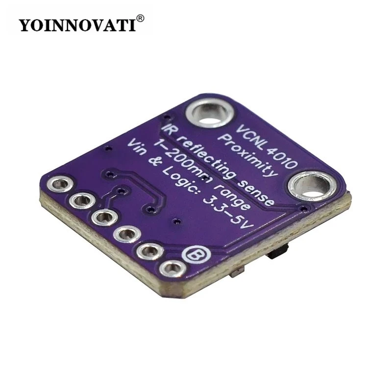 VCNL4010 Proximity & Ambient Light Sensor Module - I2C Interface, 3.3V-5V, for Smart Car/Robot Obstacle Avoidance