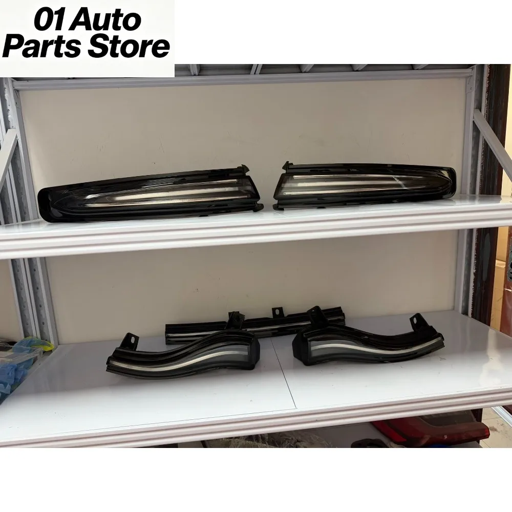 A Set for Aston Martin Vantage Handcrafted Transparent Venom Tail Lights Rear Taillights Bumper Light Body Kit