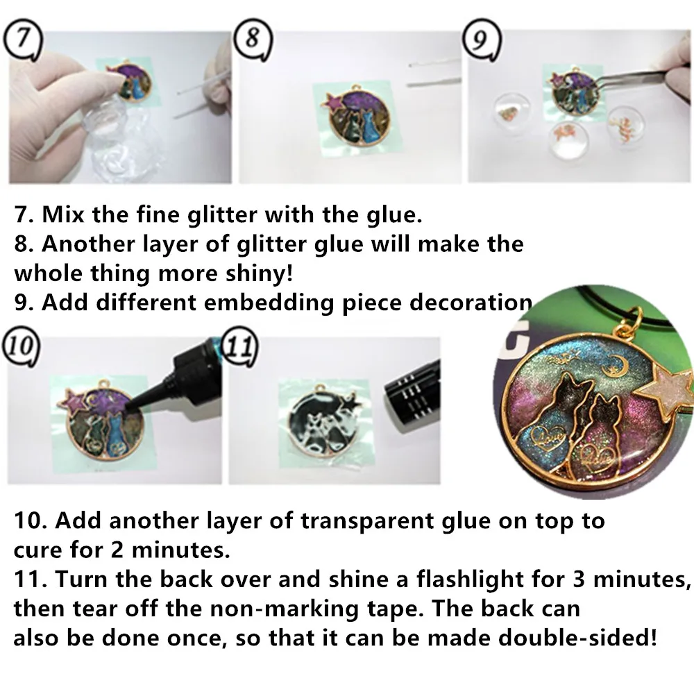 5pcs Cat Border Mold Resin Molds Silicone Geometric Hollow Metal Frame Bezel Epoxy Resin Molds Pendant For DIY Jewelry Making