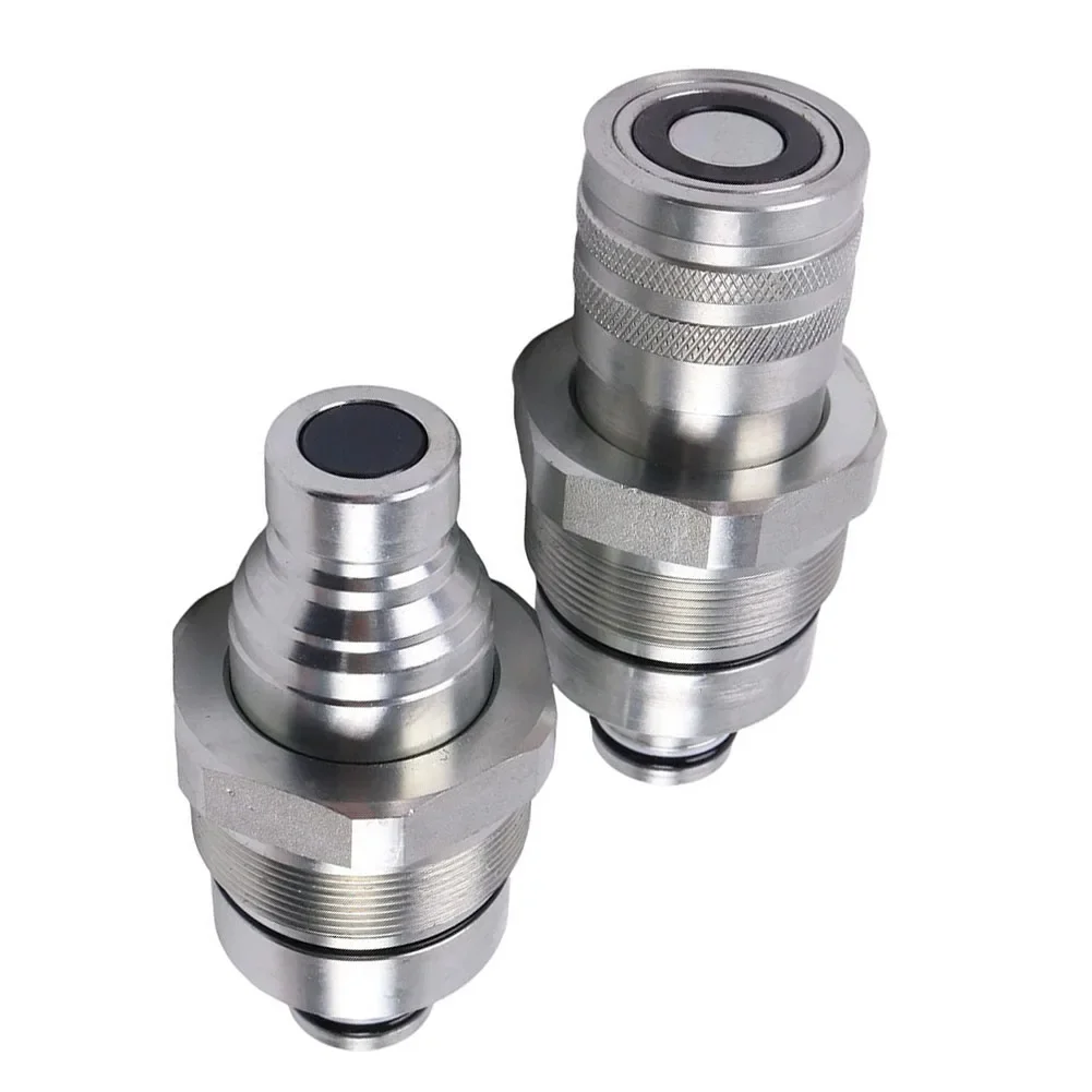 

For Bobcat 319E 323E 325G 329E 331G Compatible Flat Face Coupler Kit AT406474 AT406475 for Construction Equipment