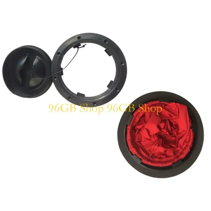 96GB Sturdy ABS Marine Deck Cover 6 Inch With Red Storage For Enhanced closed execution