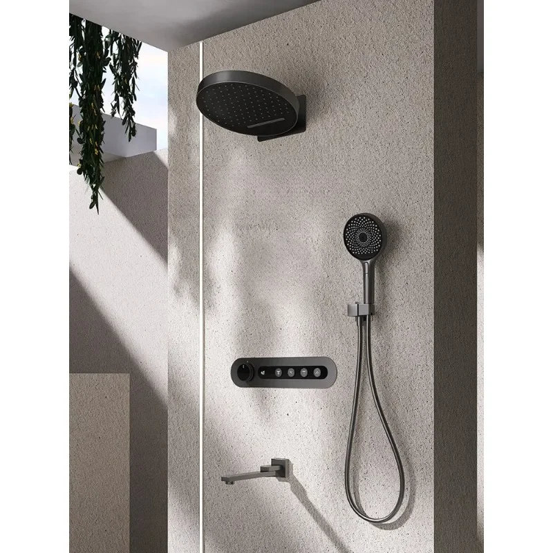 

HS-020 Constant temperature digital display concealed rain shower set