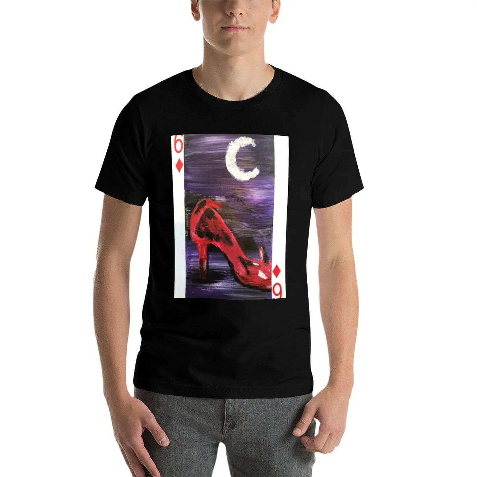 

Cinder Themed Playing Card T-Shirt t shirts cotton 100% cotton tshirt 100% t shirt personalised T-Shirt