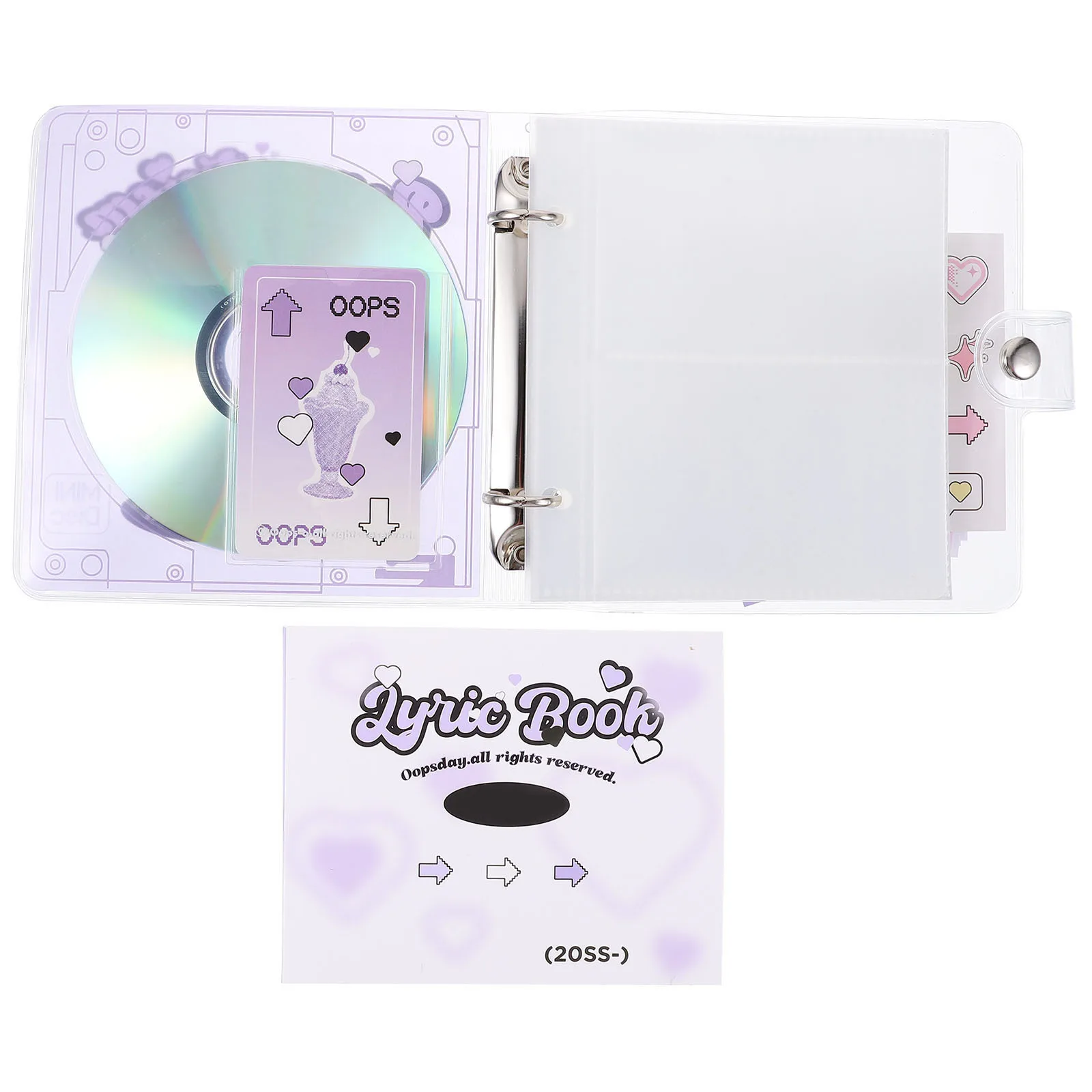 

1pc Photo Album For Photos Cards Storage Portable Picture Holder Diy Scrapbook Family Friends Gift Mini Album Pvc Pp Material