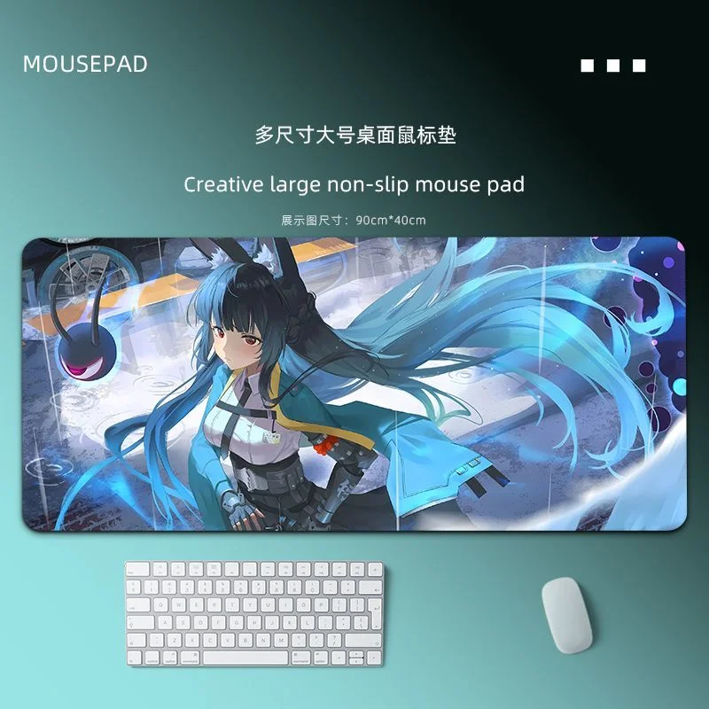 Zenless Zone Zero Hoshimi Miyabi Game Mouse Pad Oversize Offices Accessories Non-Slip Offices Pc Desktop Mat Programmer Mousepad
