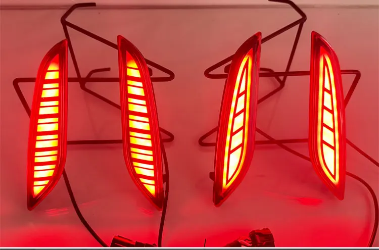 For GWM Haval H6 2021-2024 Car Rear Bumper Light Reflector Led Dynamic Turn Signal Driving Brake Warning Lights Modification detail image 14