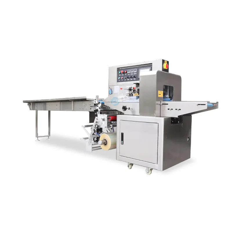 Spring roll  dumpling packaging machine, tart automatic bagging and packing machine, dough packaging machine