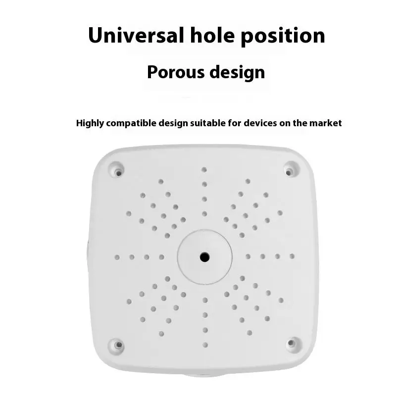 

1 Piece Square Cable Concealments Box Plastic Waterproof Junction Box Heavy Duty For CCTV Camera Cable Management