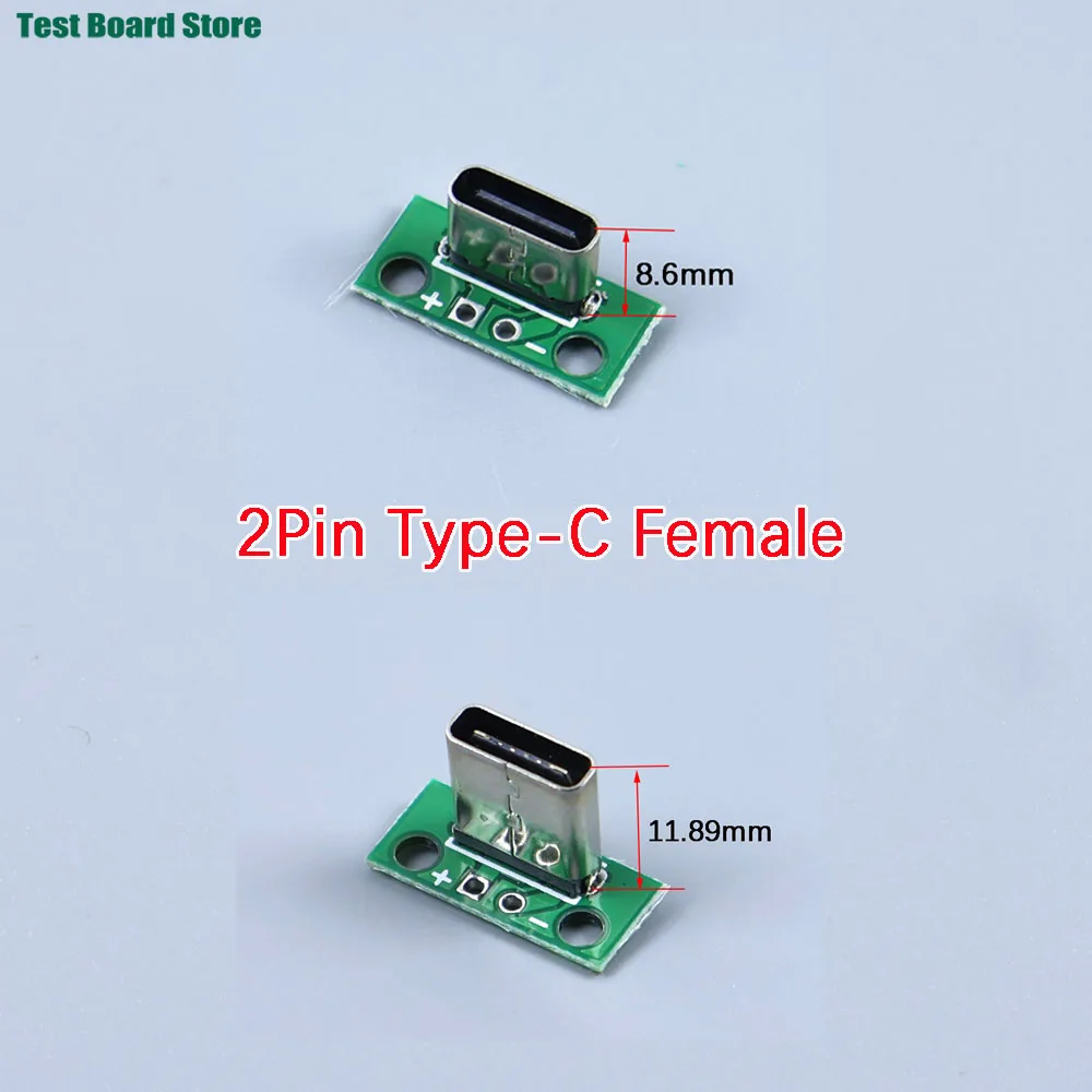 1 قطعة كابل شحن البيانات جاك اختبار المجلس مع رأس الدبوس 90 درجة مايكرو USB صغير نوع C 2Pin USB 3.0 2.0 أنثى ذكر Connecto #4