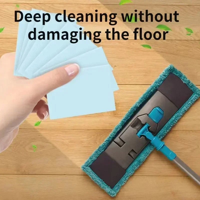 50/30Pcs Multifunctional Household Fragrance Floor Decontamination and Brightening Floor Tile Cleaning Tool Floor Cleaning Sheet