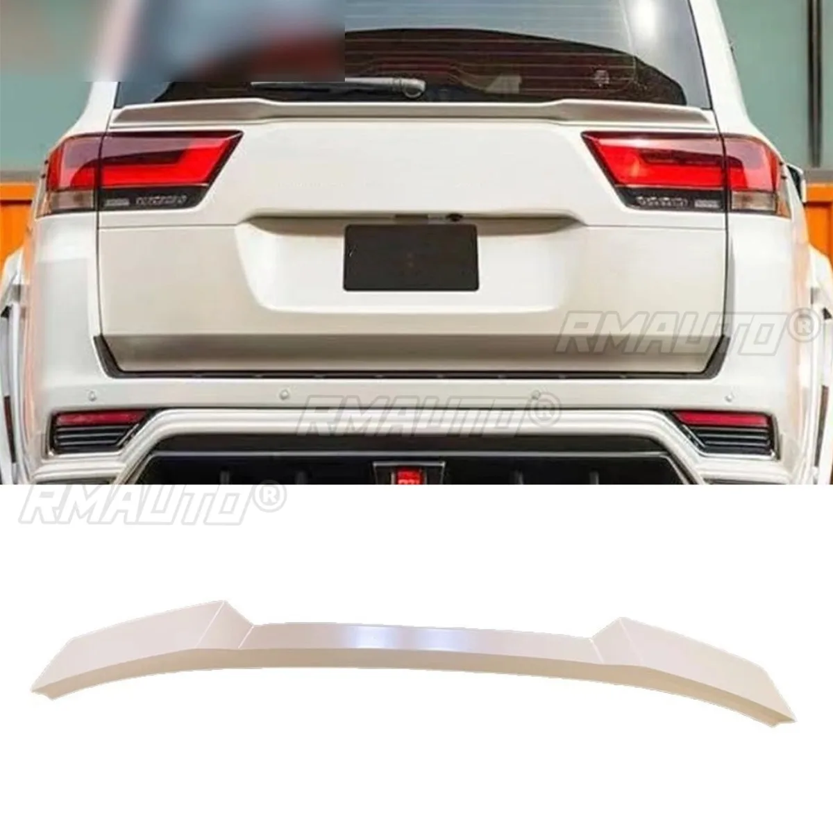 

For Toyota Prado LC250 2024-2025 Car Rear Mid Spoiler Wing Modification Part Rear Mid Spoiler Wing Car Accessories Exterior Part