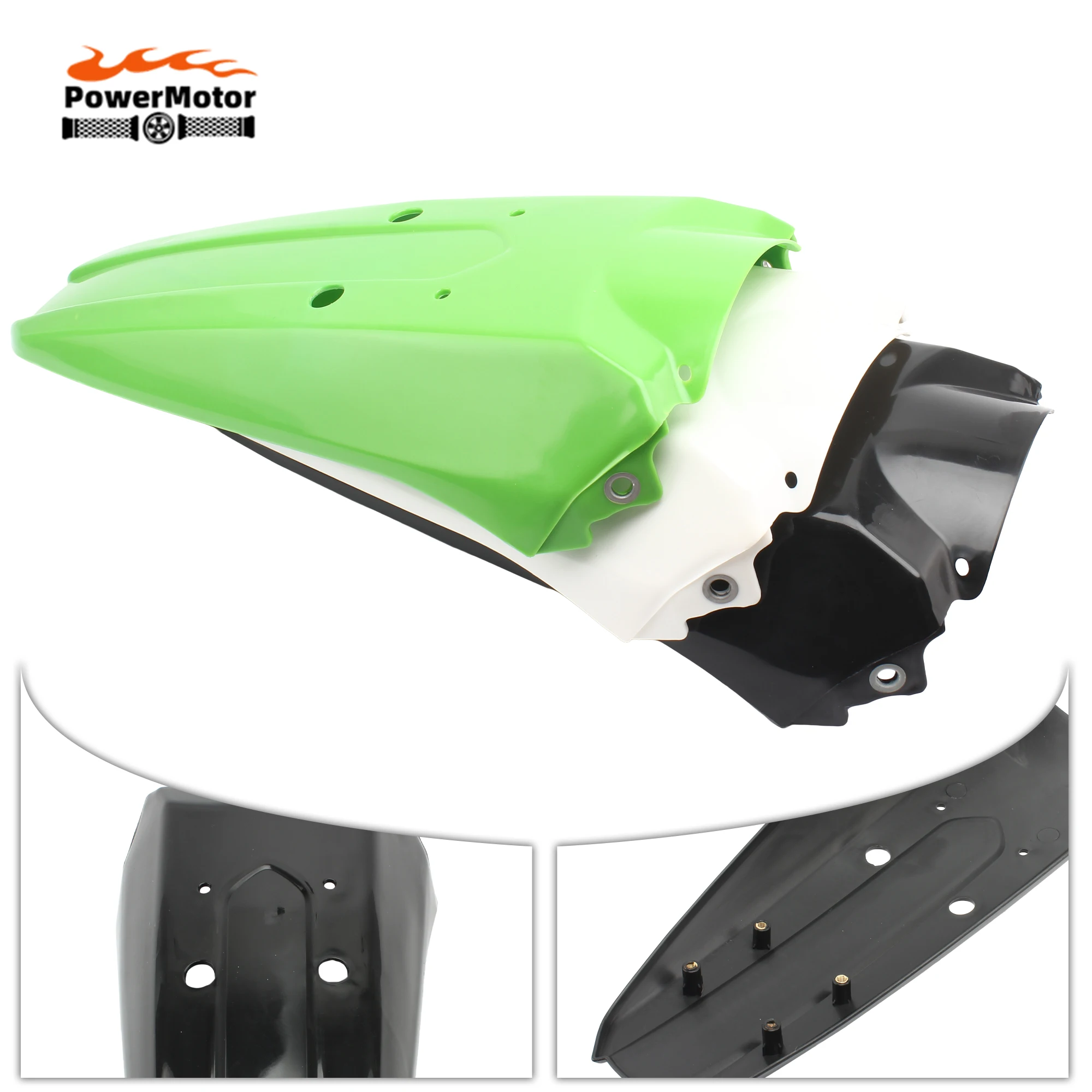 

Enduro Motorcycle Rear Fender For Kawasaki KLX250 KLX300 KLX 250 300 Dirt Bike Motocross Modification Fender Protect Accessories
