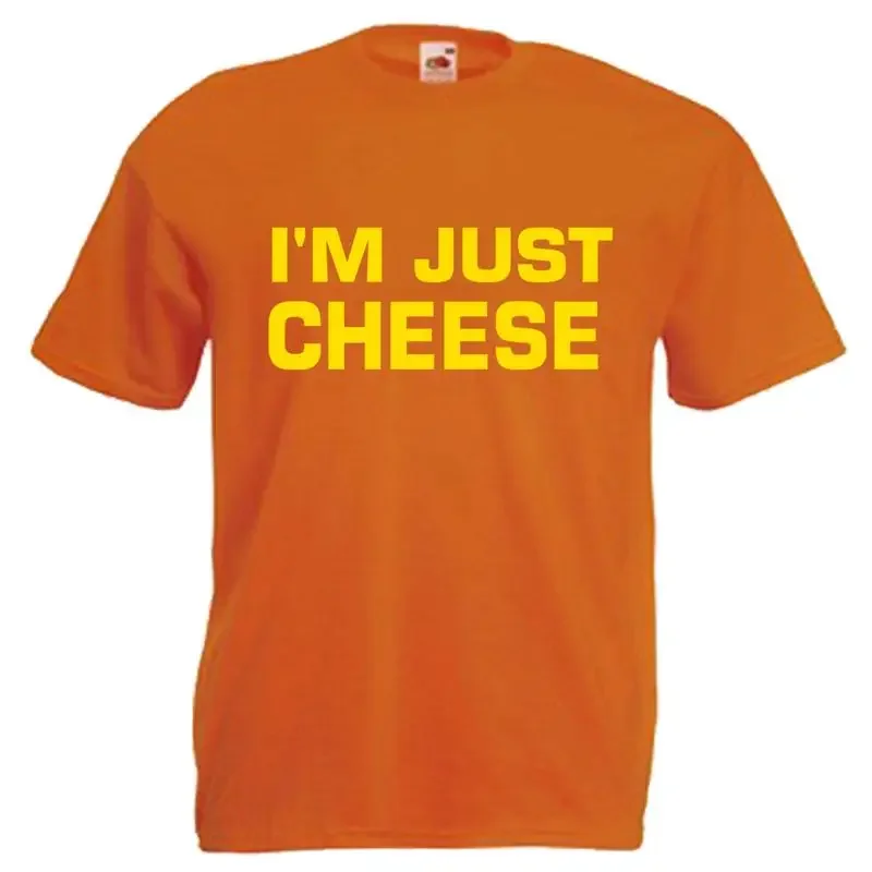 I m Just Cheese Funny Beach Holiday Mens T Shirt 12 Colours Size S 3XL