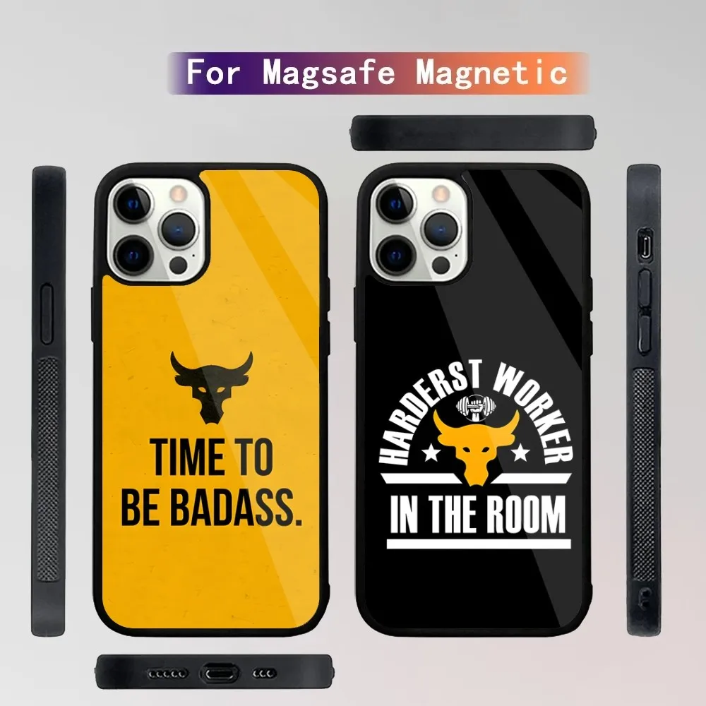 

P-Project-Rock Phone Case For iPhone 16,15,14,13,12,11,Plus,Pro,Max Mini Magsafe Magnetic Wireless Charging