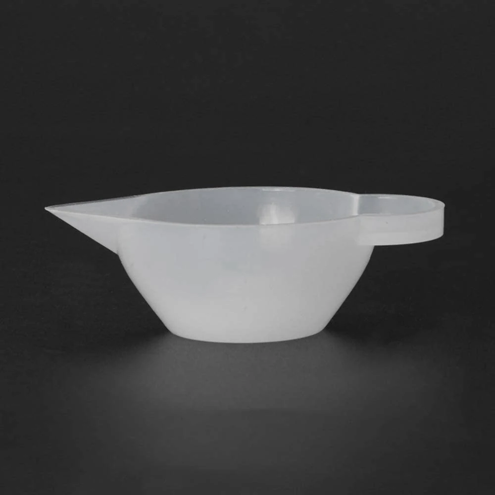 A44T10 Pcs Silicone Mold Cup Dispenser, Mini Measuring Cup,Modulation Tools for DIY Epoxy Resin Craft