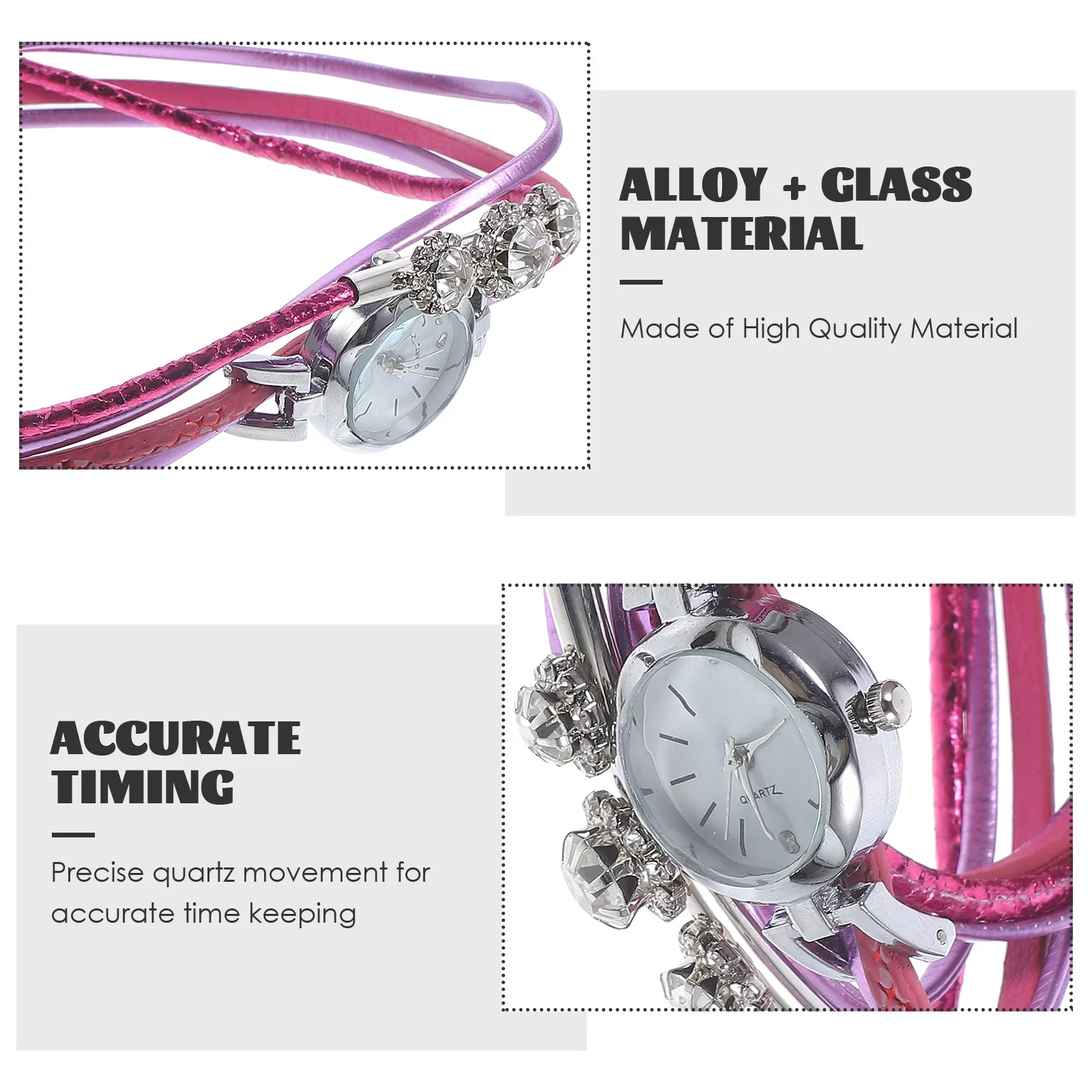 ساعة معصم كوارتز لؤلؤية عصرية هدية عيد ميلاد على الطراز العتيق للنساء ساعة هدية نسائية إبداعية أنيقة #2