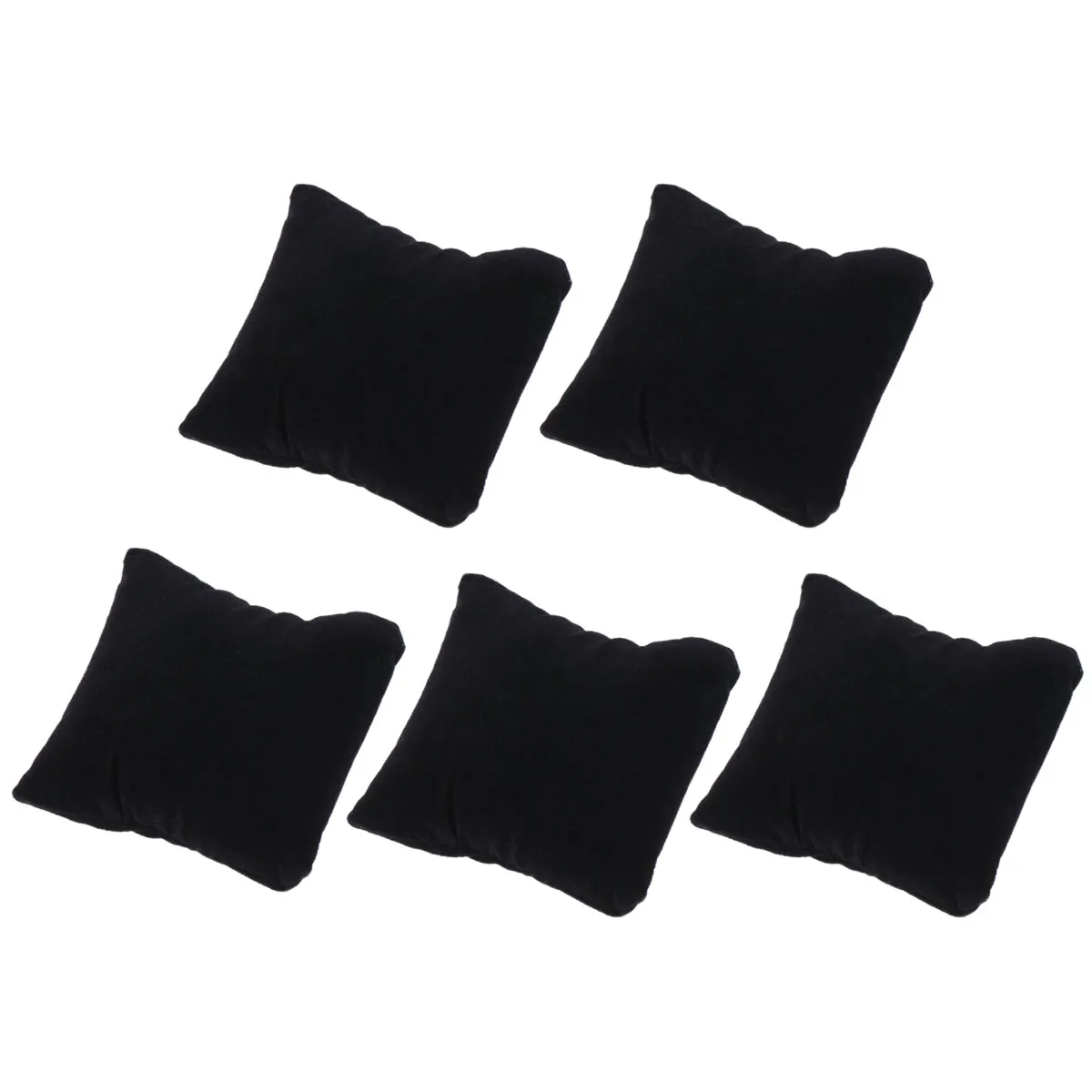 

5Pcs Black Jewelry Display Pillow Durable Material Bracelet St Watch Jewelry Display Pillow ganizer Chain Rack Home Decor