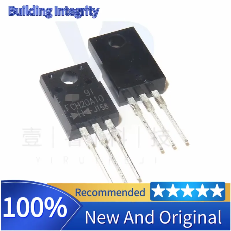 10PCS   100%Original stock  New   FCH20A10   20A 100V   TO220F