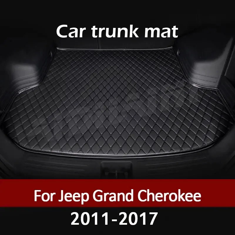 Car trunk mat for Jeep Grand Cherokee 2011 2012 2013 2014 2015 2016 2017 cargo liner carpet interior accessories cover