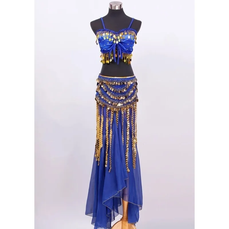 Customized Belly Dance Performance Costume 2025 New Performance Costumes Sexy Hip Bag Skirt Dance Stage Costume Dance Set Female