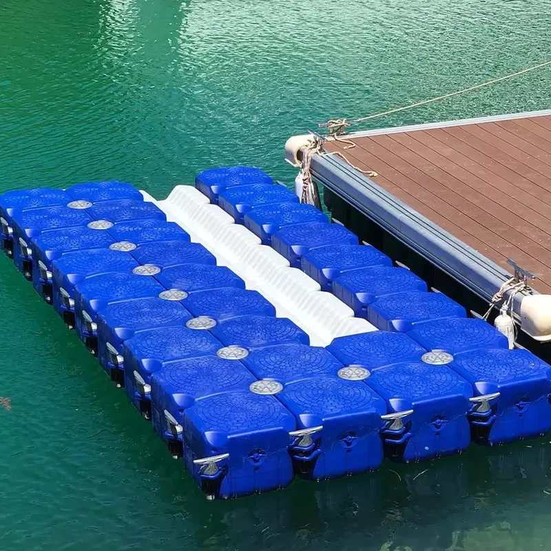 Hot Selling Floating Pier Jet Ski Boat Lift Cube High Buoyancy Pontoon Dock Platform for Water Sports Marine Equipment