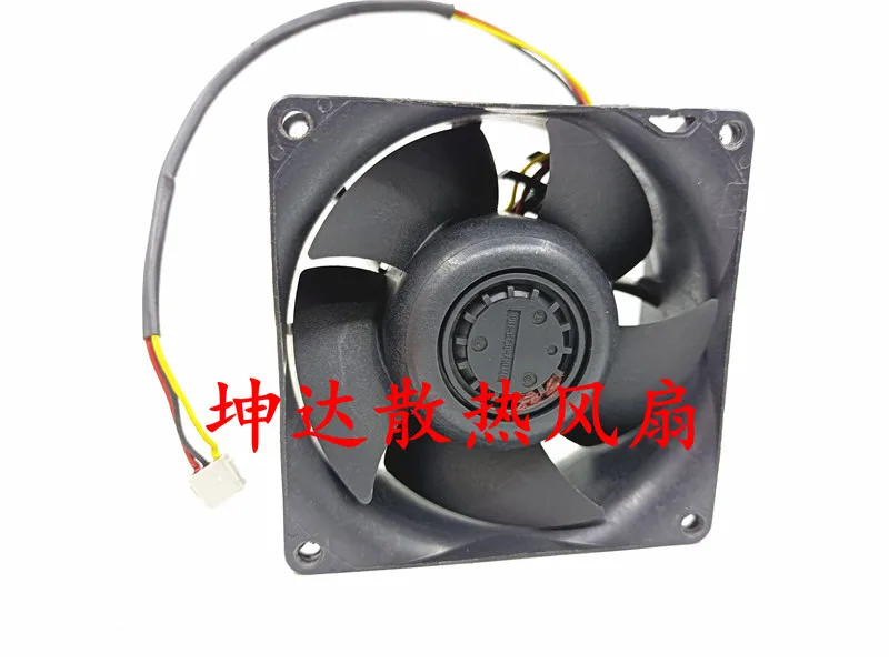 Nidec V80E24BS1A5-52 E261 DC 24V 0.47A 80x80x38mm 3-Wire Server Cooling Fan