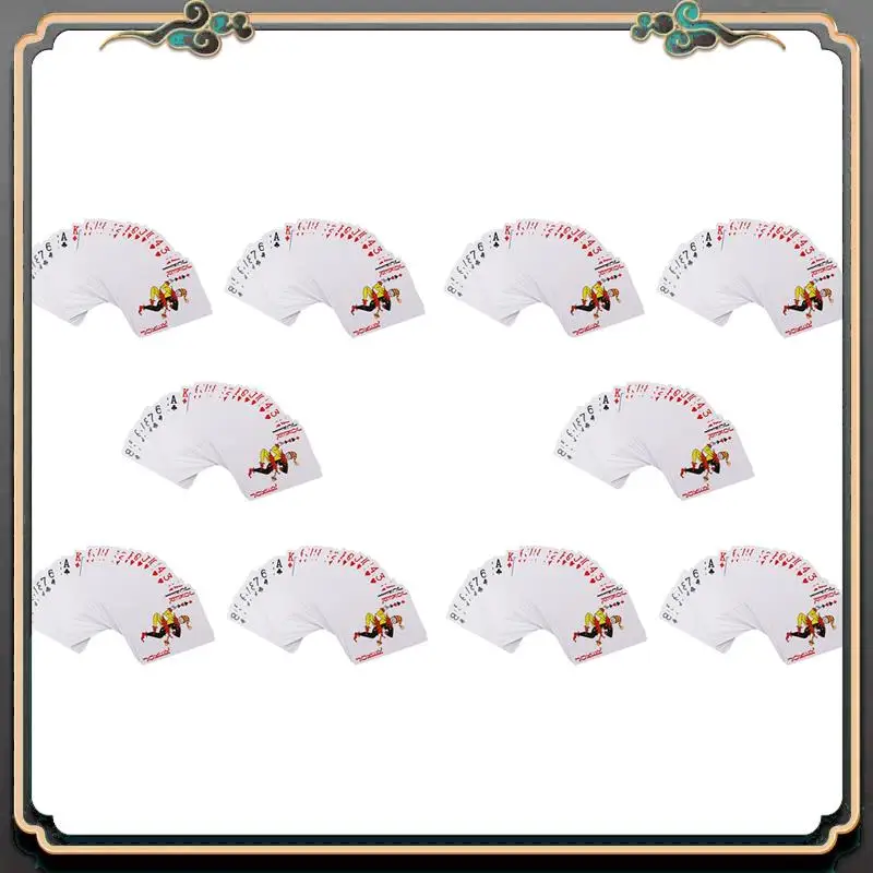 

Premium 10X Secret Marked Poker Cards See Through Playing Cards Magic Toys Poker Magic Tricks