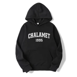 Chalamet 1995 Hoodie Timothee Chalamet Hooded Sweatshirt Unisex Clothes Long Sleeve Pullovers Casual Hoodies Top Gift for Fans