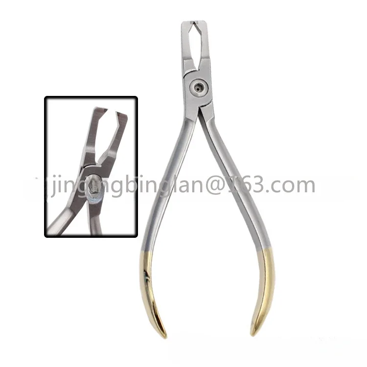 

Dental materials, bracket removal pliers, front teeth, bracket removal pliers, orthodontic pliers, mechanic pliers