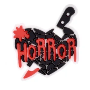 Halloween Fashion Punk Shoe Buckle para Crianças, Acessórios Encantos, Decorações para Sandálias, Sapatilha Tampo, Presente para Festa, PVC, 2024