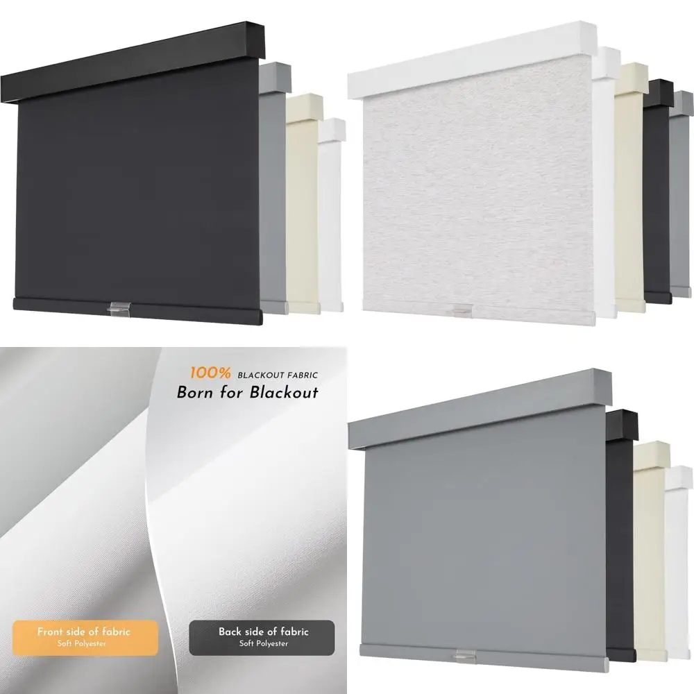 

Акумуляторные затемняющие оконные шторы с термоизоляцией и жалюзи со свободной остановкой для дома и дверей