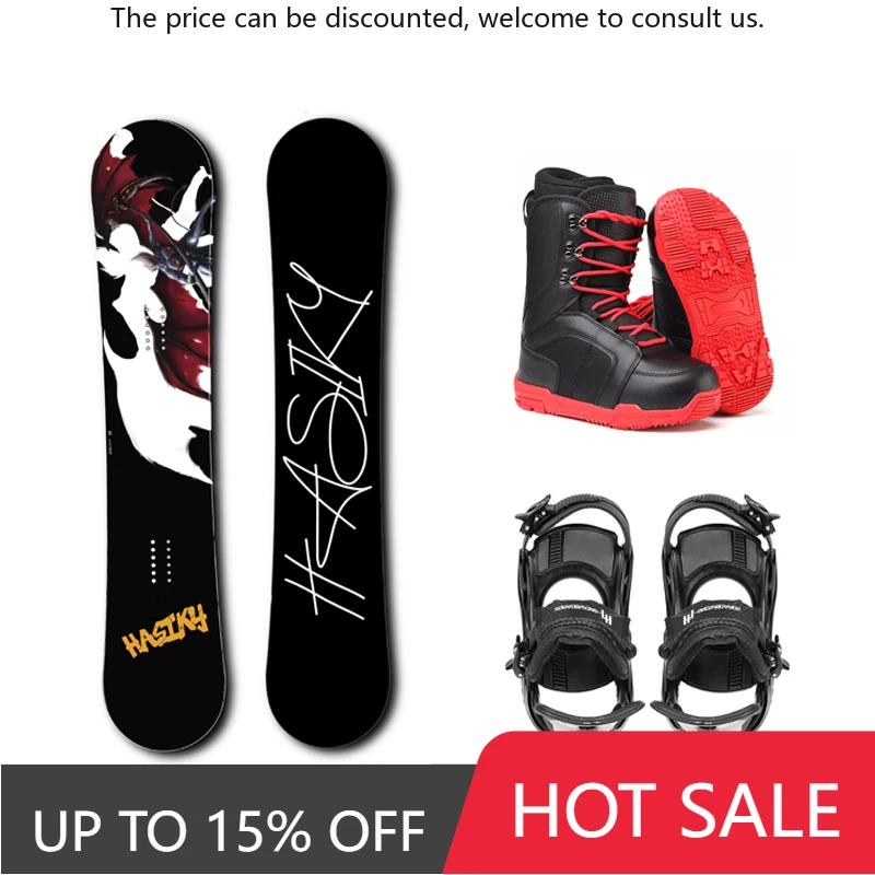 

Hasiky OEM New Designed Snowboard Sets Binding And Boot