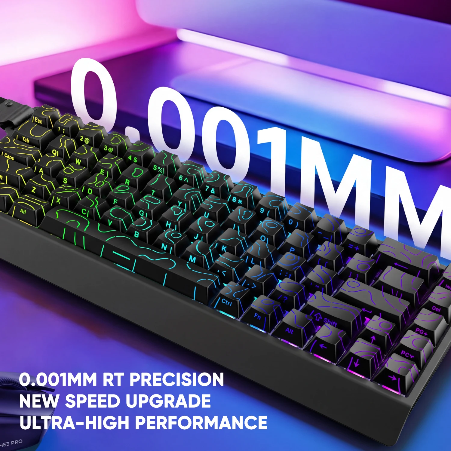 IROK Carotmas Mercury68 Mercury 68 Mercury68 Pro Mercury68 Max RT 0.001mm 8K Gamer Wired Gaming Magnetic Mechanical Keyboard