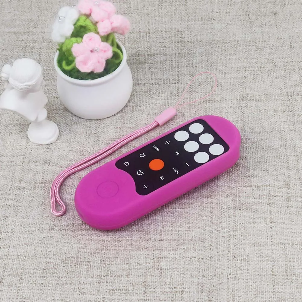 1 Set Lightweight Shockproof Silicone Case Variety Of Colors For VIZIO XRT281,XRT181 Voice Remote Shockproof Replace Supplies