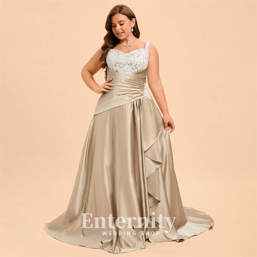 

Princess Ball-Gown Bride Dresses Sweetheart Wedding Dress Court Train Satin Beading Wedding Dresses for Woman Vestidos Dresses