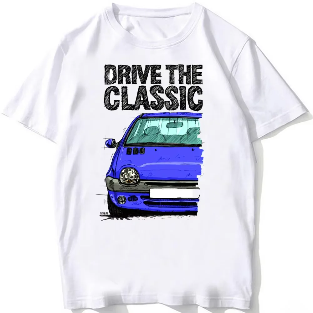 Car Drive The Classic Letter Graphic T-shirt Men Women Cotton Classic Car Fan Loose Fit Daily Short Sleeve Tees Tops