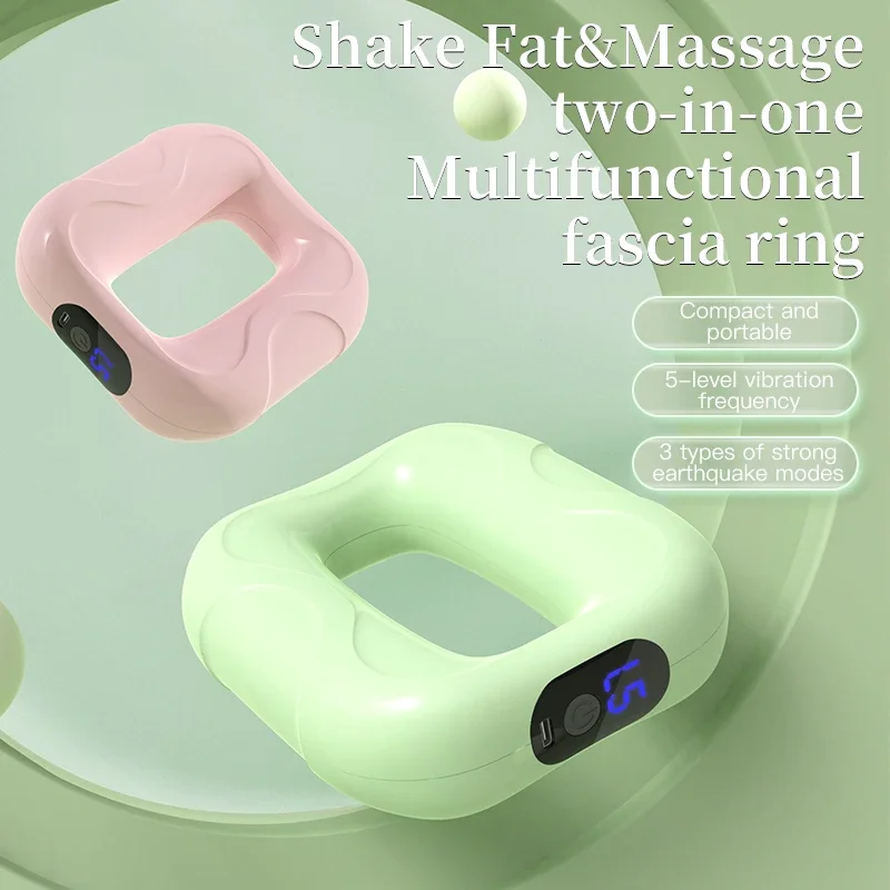 

2024 New Releases Portable Fascial Ring Hot Selling Facial Massager Weight Loss Body Massage Pain Relief Recovery