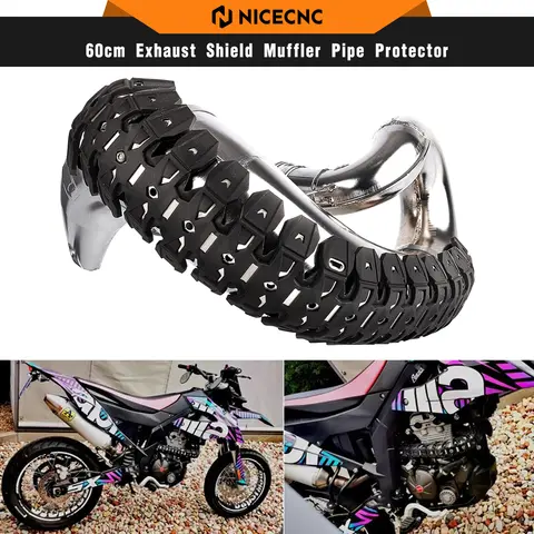허스크바나 TE 300 TE 250 셔코 SE-R 300 SEF-R 300 베타 RR 300 가스가스 EC 300 60cm 배기 쉴드 머플러 파이프 보호대